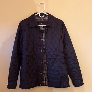 L.L. Bean Quilted Riding Jacket